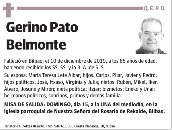 Gerino Pato Belmonte