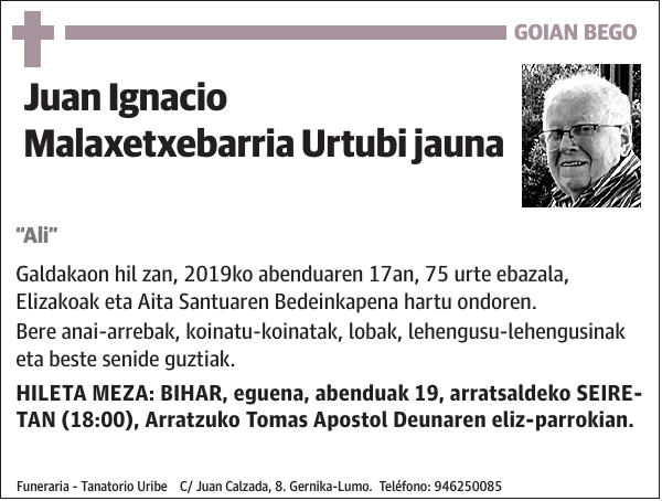 Juan Ignacio Malaxetxebarria Urtubi