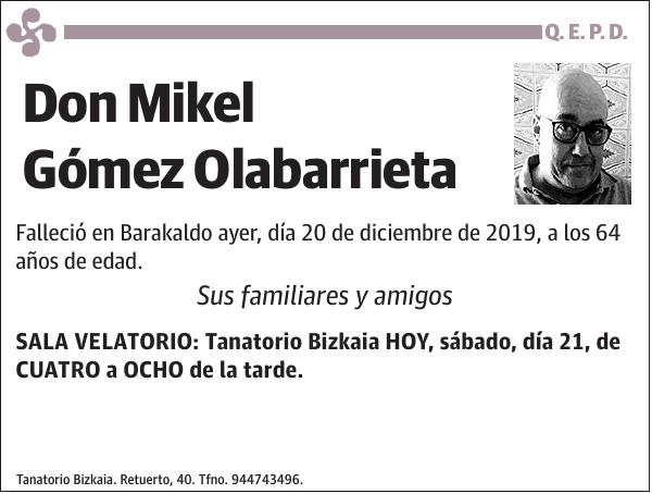 Mikel Gómez Olabarrieta