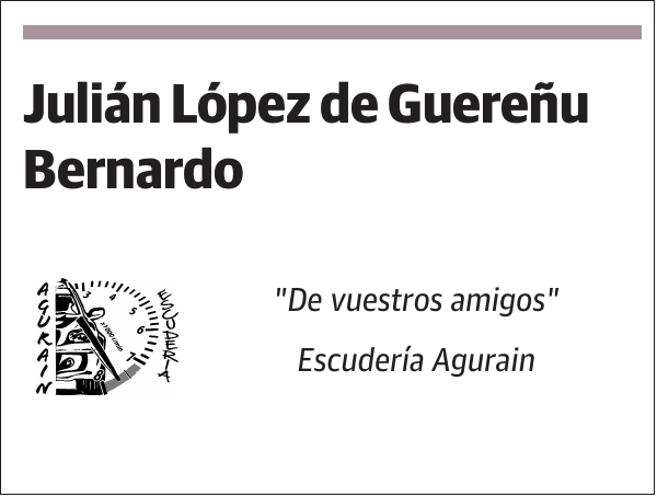 Julián López de Guereñu Bernardo