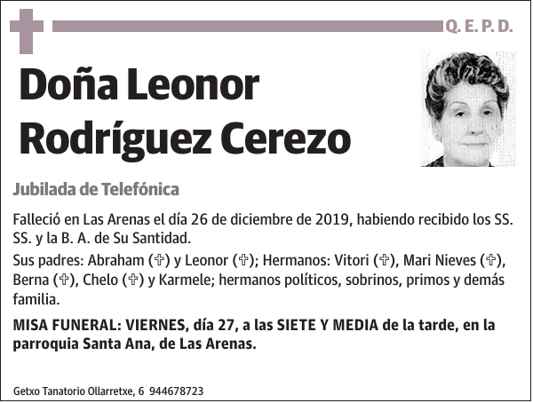 Leonor Rodríguez Cerezo