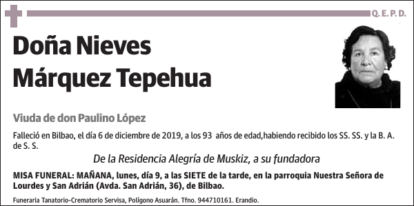 Nieves Márquez Tepehua