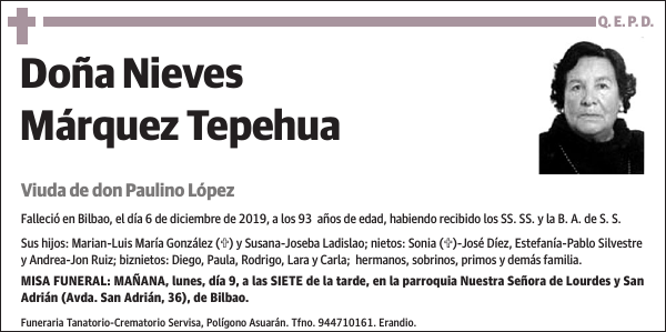 Nieves Márquez Tepehua