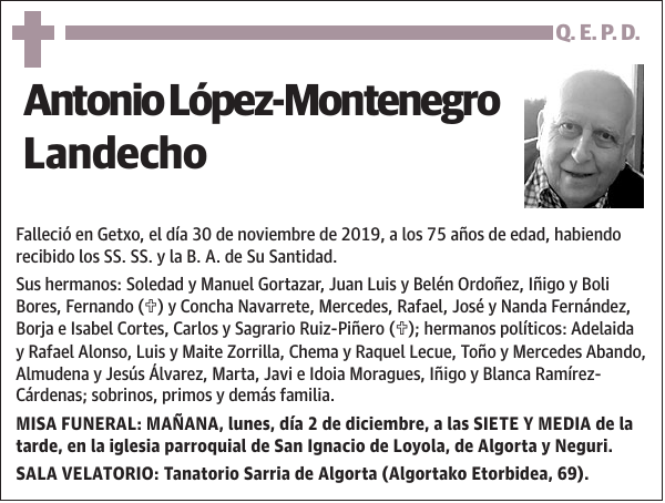 Antonio López-Montenegro Landecho