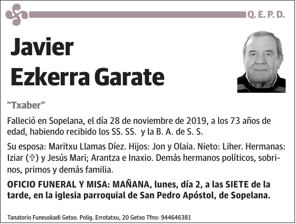 Javier Ezkerra Garate