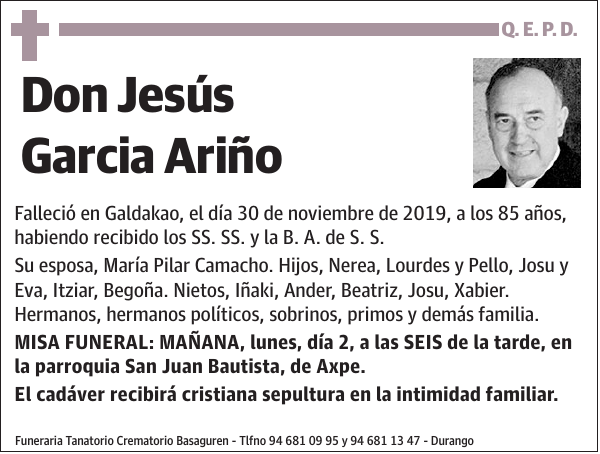 Jesús Garcia Ariño