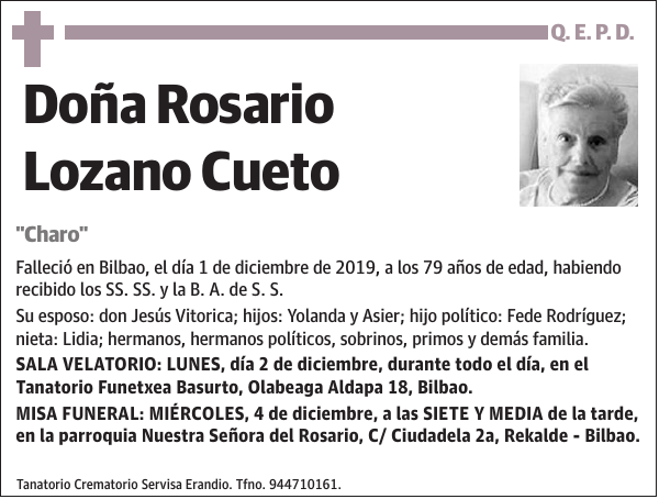 Rosario Lozano Cueto