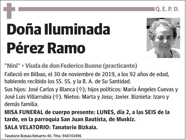 Iluminada Pérez Ramo