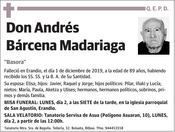 Andrés Bárcena Madariaga