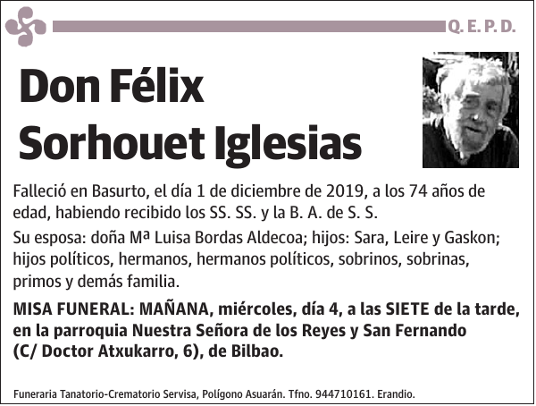Félix Sorhouet Iglesias