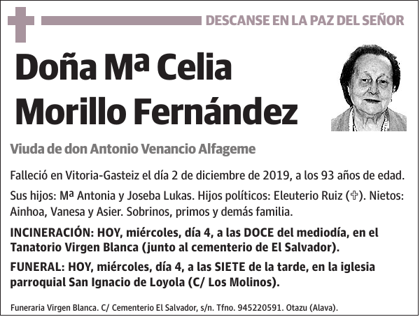 Mª Celia Morillo Fernández