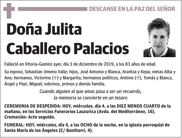 Julita Caballero Palacios