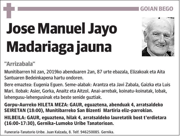 Jose Manuel Jayo Madariaga