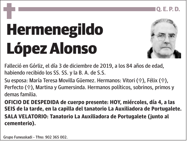 Hermenegildo López Alonso