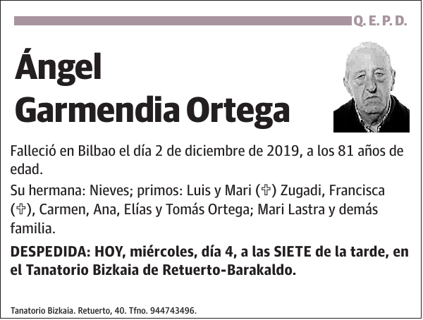 Ángel Garmendia Ortega