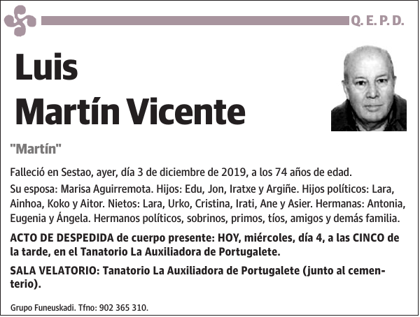 Luis Martín Vicente