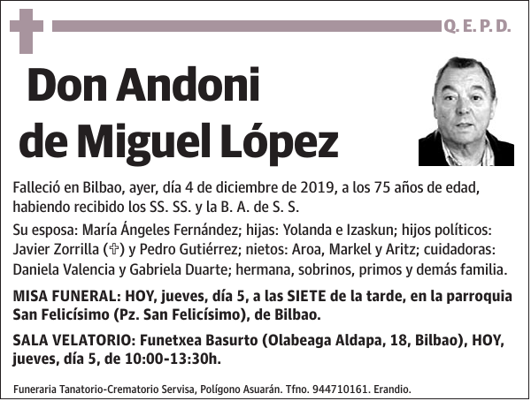 Andoni de Miguel López