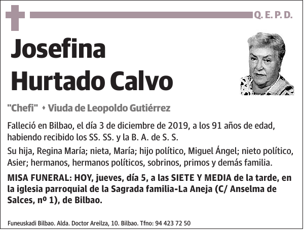 Josefina Hurtado Calvo