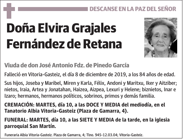 Elvira Grajales Fernández de Retana