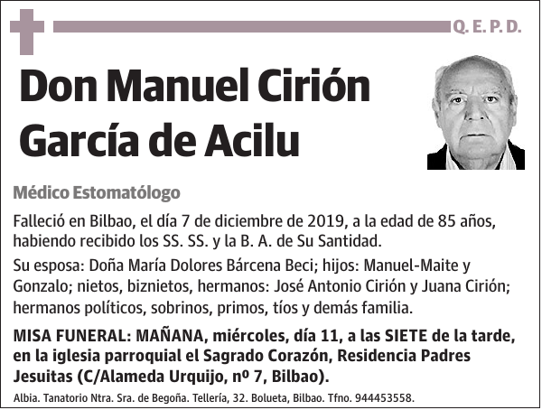 Manuel Cirión García de Acilu