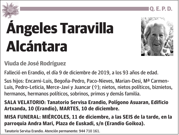 Ángeles Taravilla Alcántara