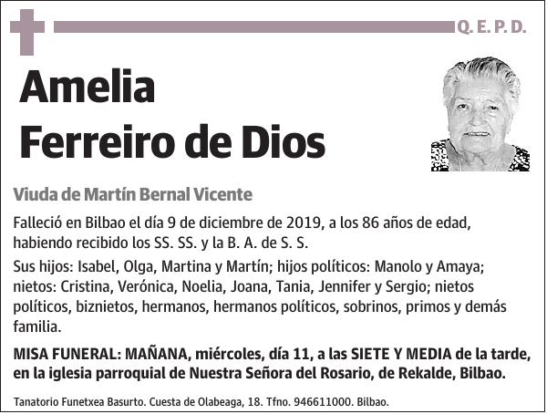 Amelia Ferreiro de Dios