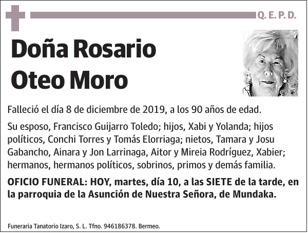 Rosario Oteo Moro