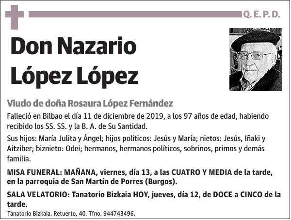 Nazario López López