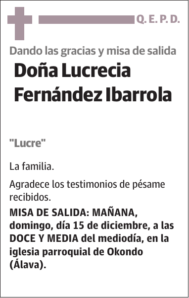 Lucrecia Fernández Ibarrola