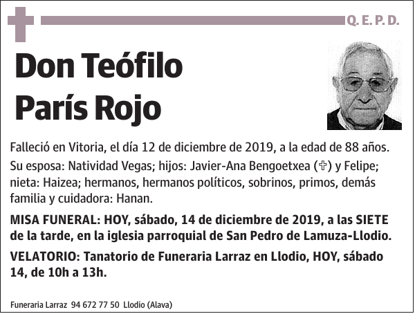 Teófilo París Rojo