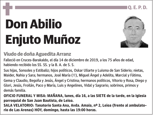 Abilio Enjuto Muñoz