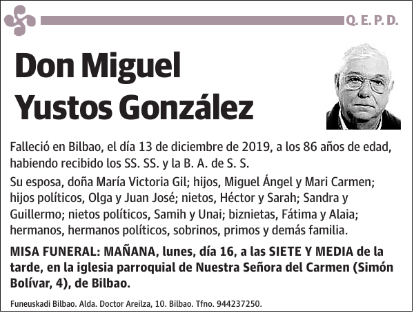 Miguel Yustos González