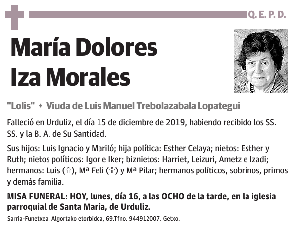 María Dolores Iza Morales