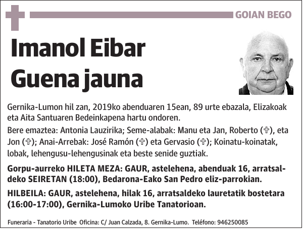 Imanol Eibar Guena