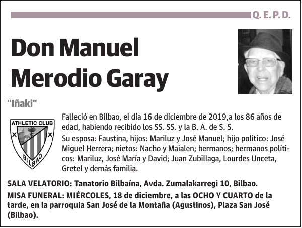 Manuel Merodio Garay