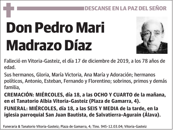 Pedro Mari Madrazo Díaz