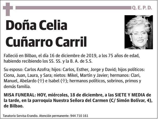 Celia Cuñarro Carril