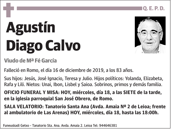 Agustín Diago Calvo