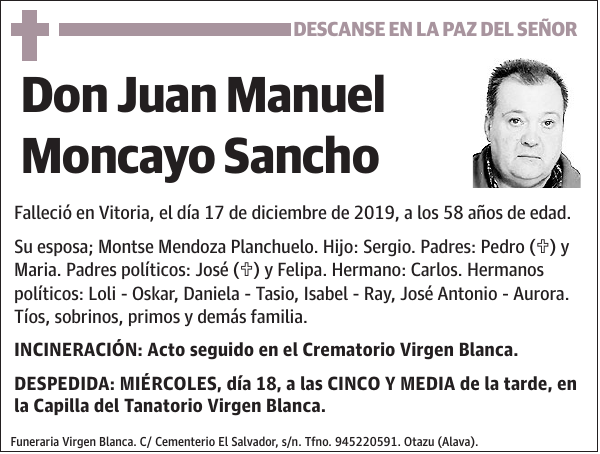 Juan Manuel Moncayo Sancho