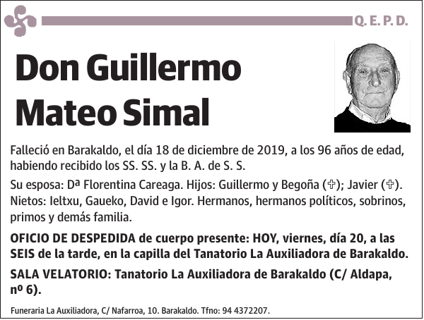 Guillermo Mateo Simal