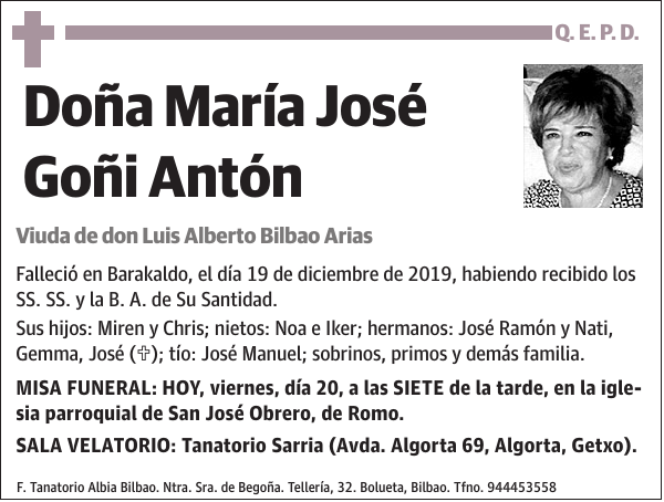 María José Goñi Antón