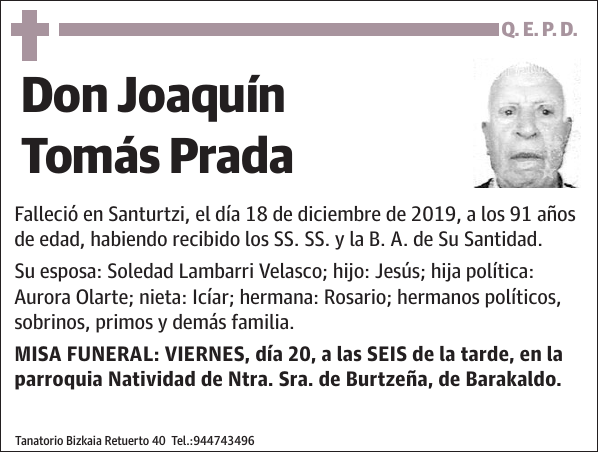 Joaquín Tomás Prada