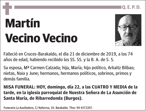 Martín Vecino Vecino