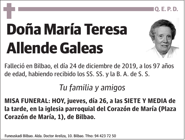 María Teresa Allende Galeas