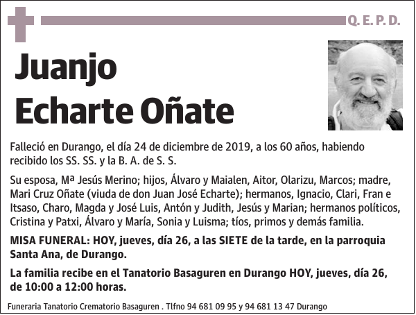 Juanjo Echarte Oñate