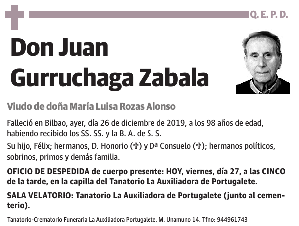 Juan Gurruchaga Zabala