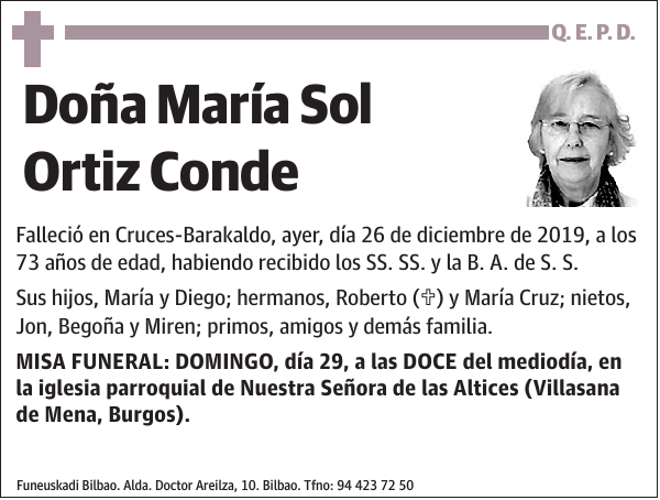 María Sol Ortiz Conde