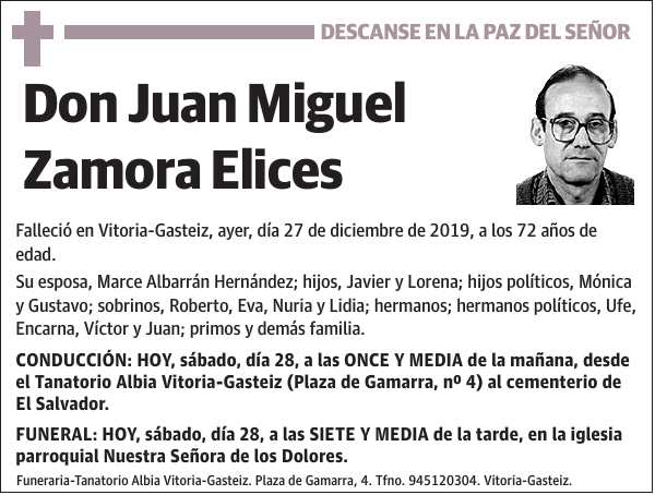 Juan Miguel Zamora Elices