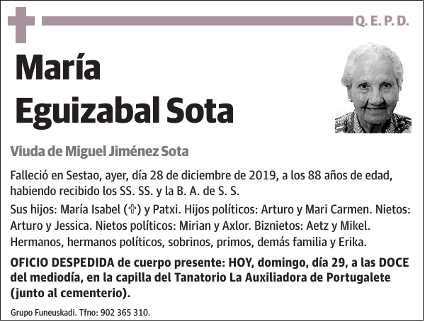 María Eguizabal Sota