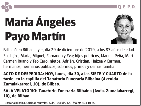 María Ángeles Payo Martín